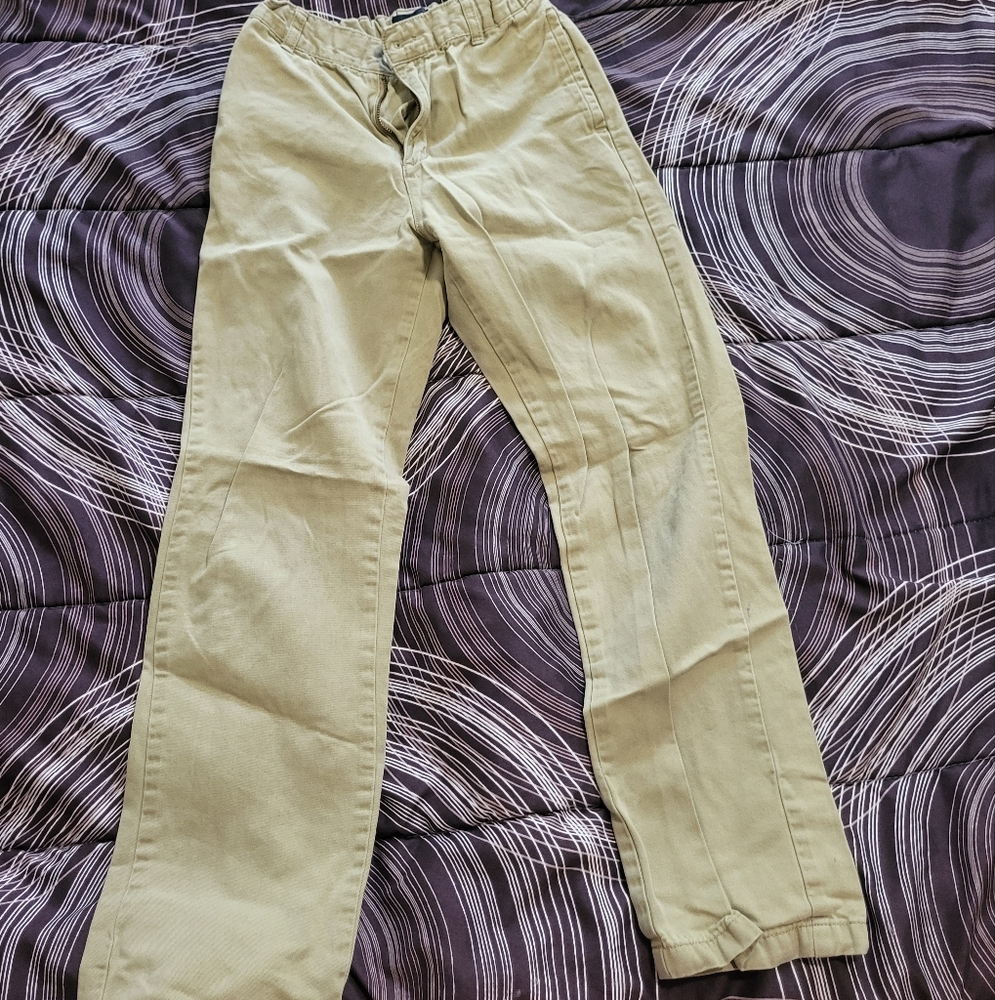Pants Tan Chinos Versatile Cotton Blend